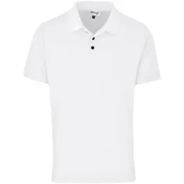 Mens Virtue Golf Shirt White Front